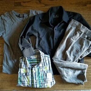 Bundle💥 Boys Shirt and Cargo bundle